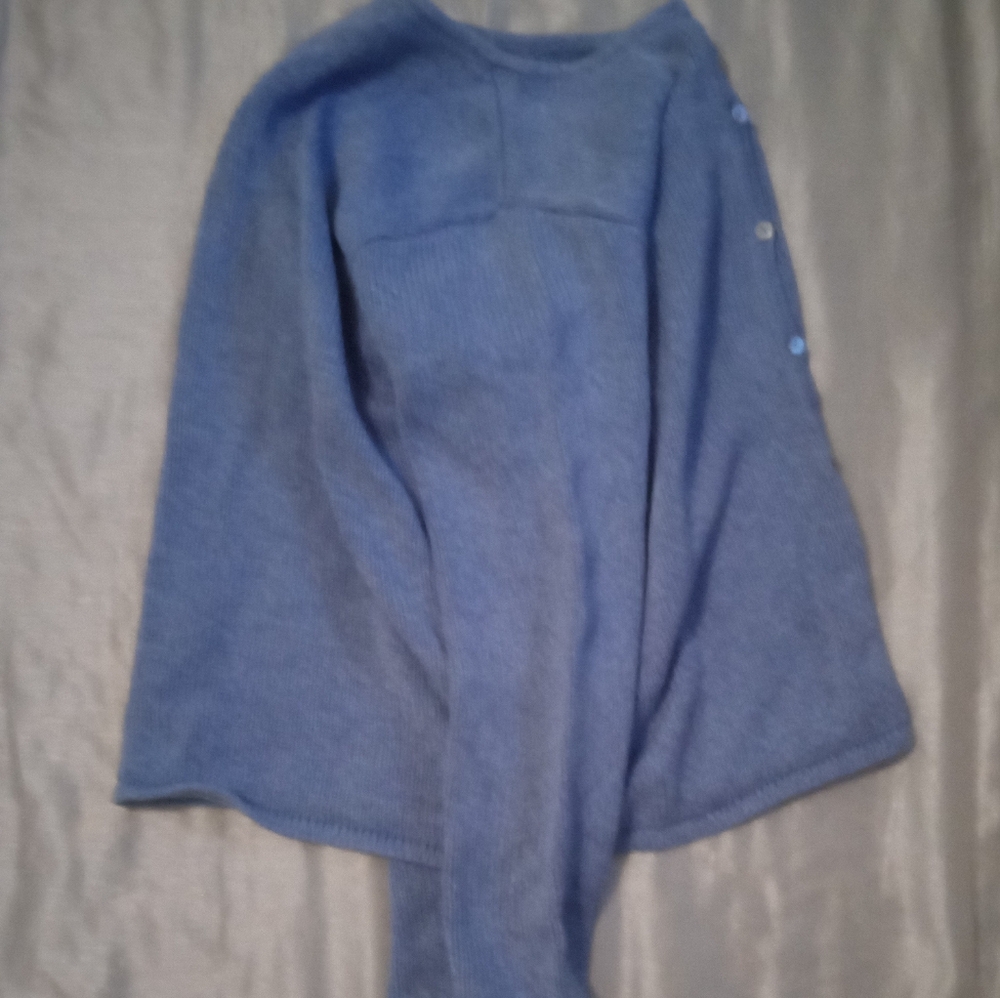 L.L. Bean Women's Light Blue Knit Cardigan SizeL - Picture 6 of 7